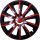 Gral Chrome 13 Zoll (Rot-Schwarz)