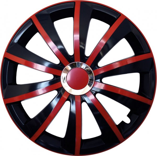 Gral Chrome 15 Zoll (Rot-Schwarz)