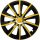 Gral Chrome 16 Zoll (Gelb-Schwarz)