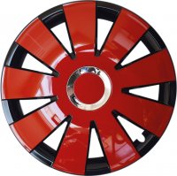 Nefryt Chrome 14 Zoll (Schwarz-Rot)