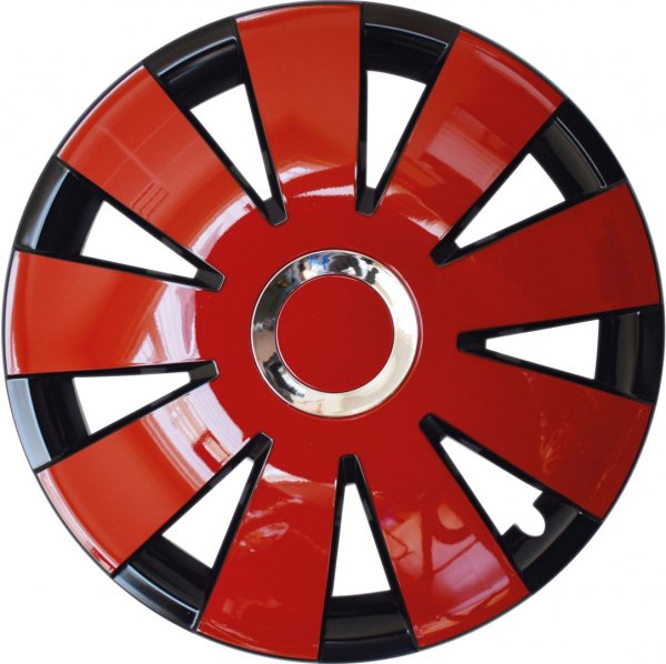 Nefryt Chrome 15 Zoll (Schwarz-Rot)