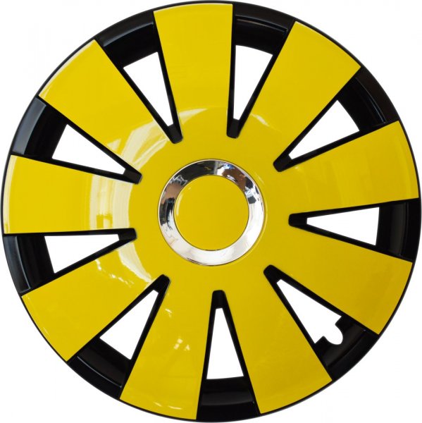 Nefryt Chrome 15 Zoll (Schwarz-Gelb)