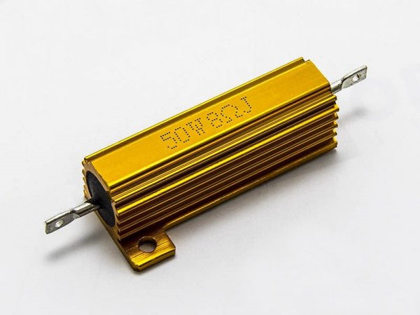 LED Widerstand 18 Watt / 50W / 8 Ohm / Alu-Gehäuse