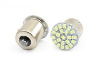 LED Birne, Auto, Motorrad, R10W, Ba15s, Weiß,...